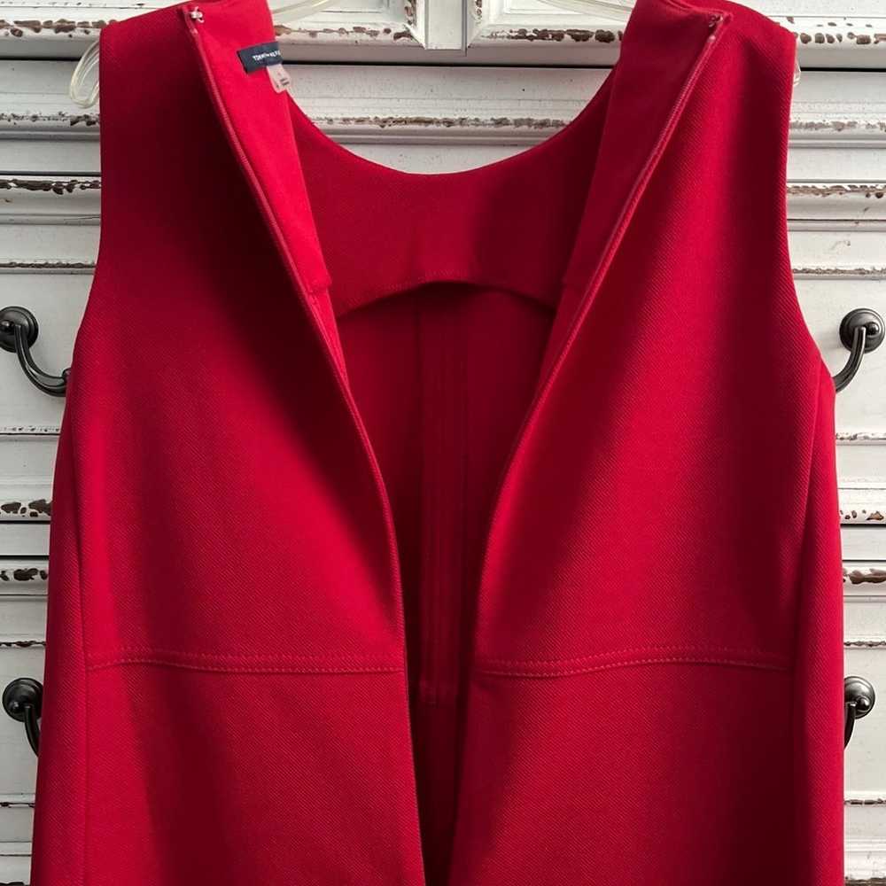 Tommy Hilfiger red dress Size 6 - image 8