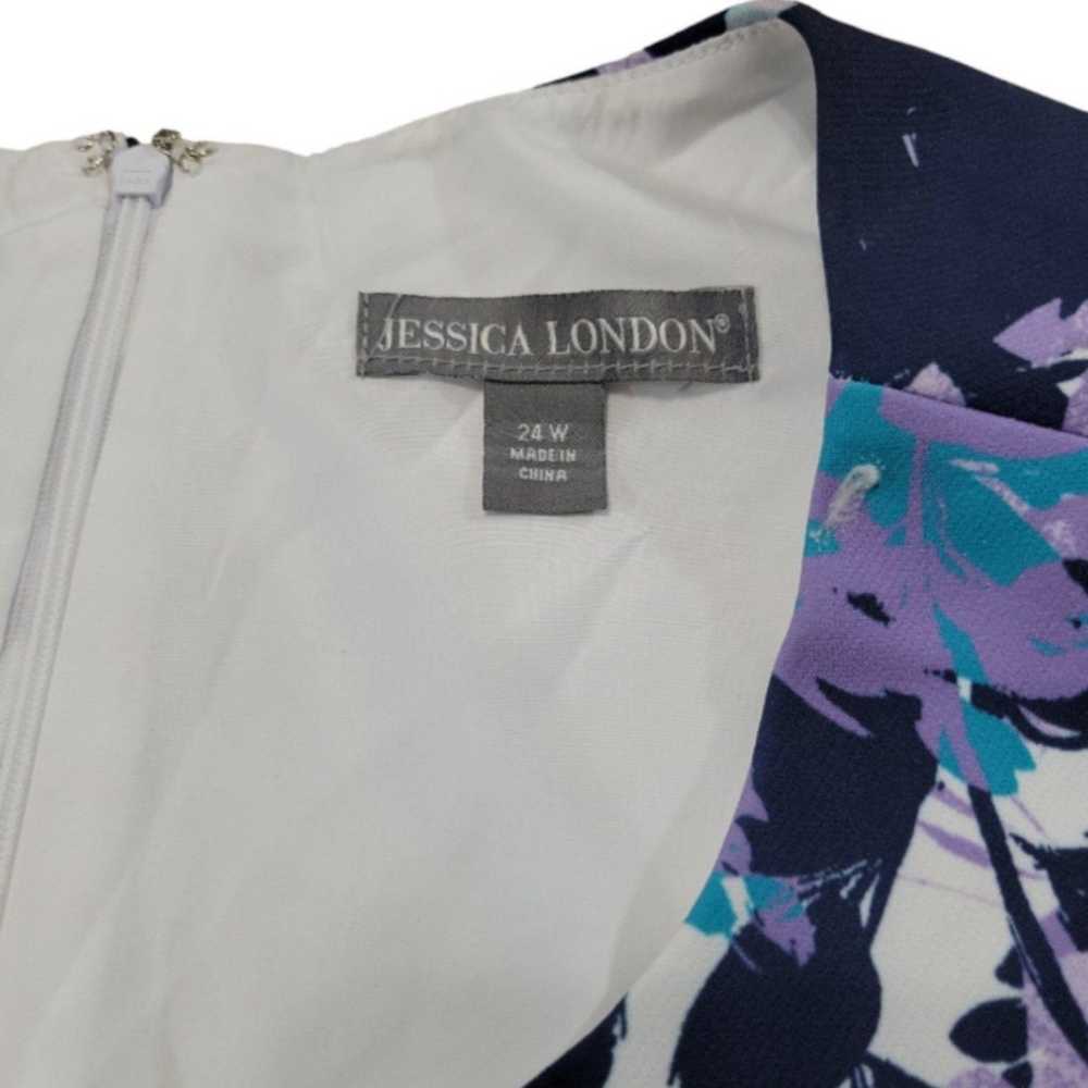 Jessica London Dress Size 24 W Women's Plus Size … - image 4