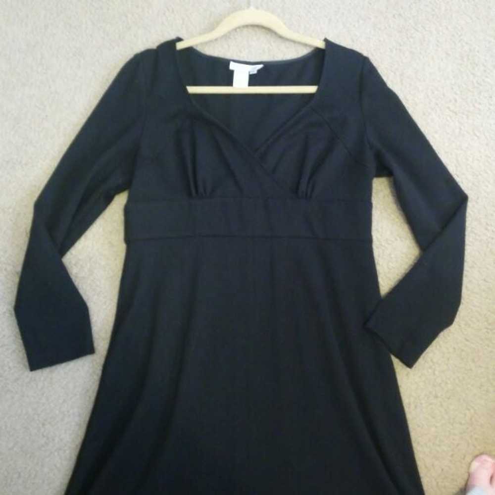 Coldwater Creek $148 Chic Black Dress sz 14 - image 2