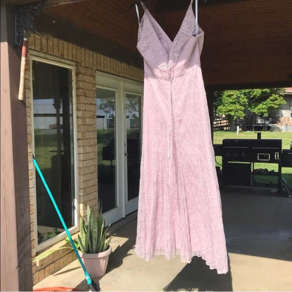 Jenny Yoo Dress lavender lace size 10 - image 6