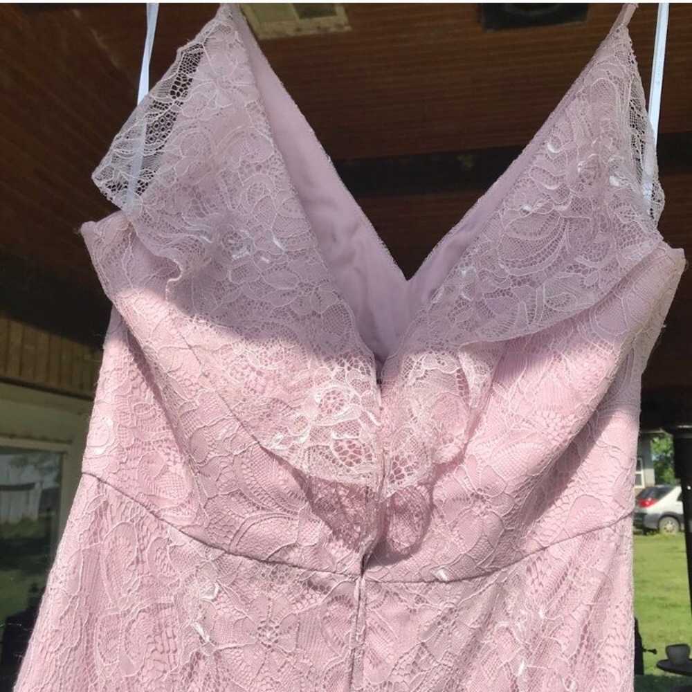 Jenny Yoo Dress lavender lace size 10 - image 7