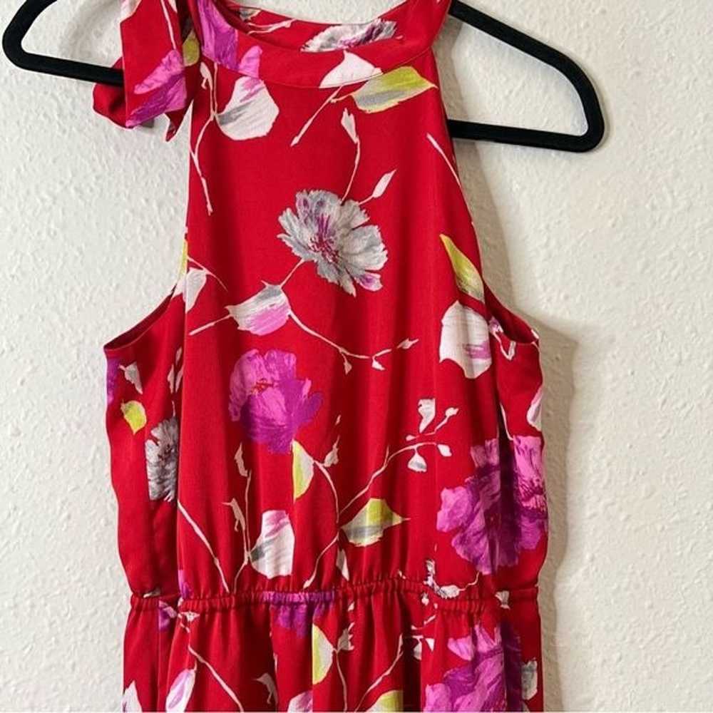 Banana Republic Floral Halter Maxi Dress Size Sma… - image 10