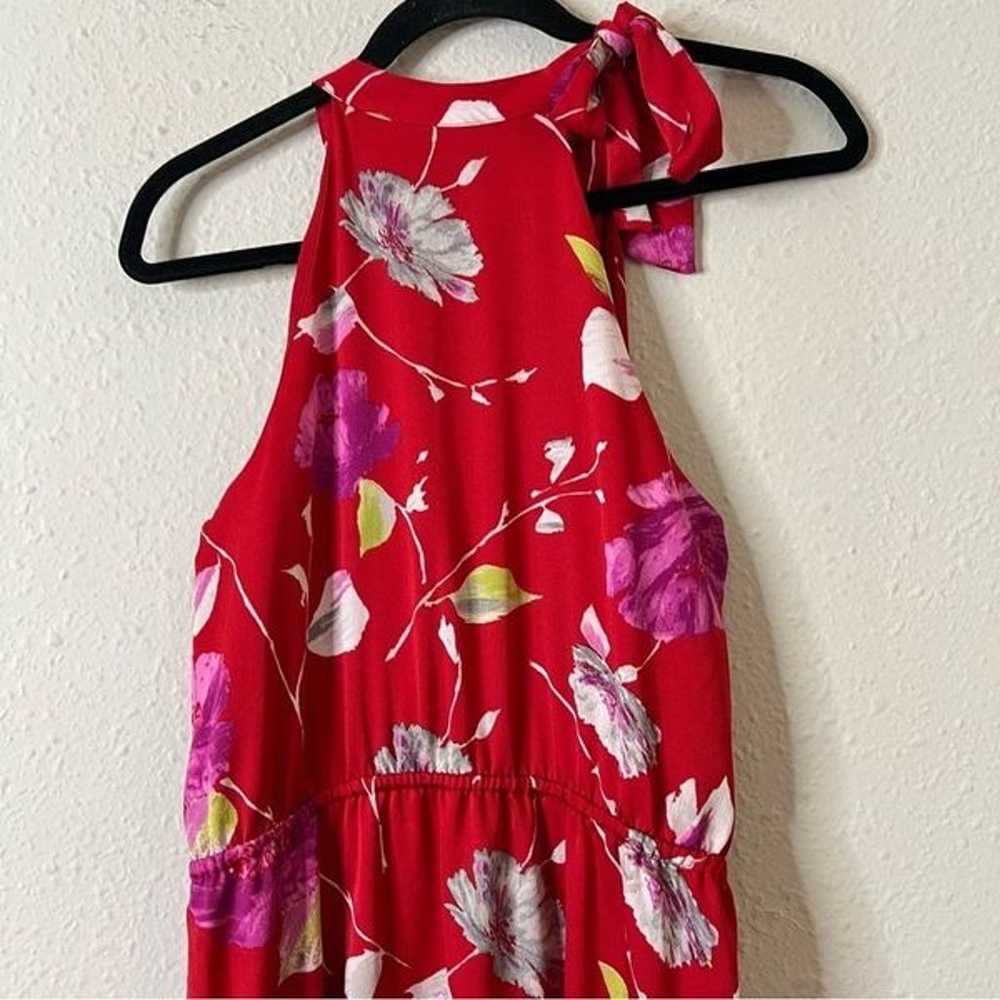 Banana Republic Floral Halter Maxi Dress Size Sma… - image 7