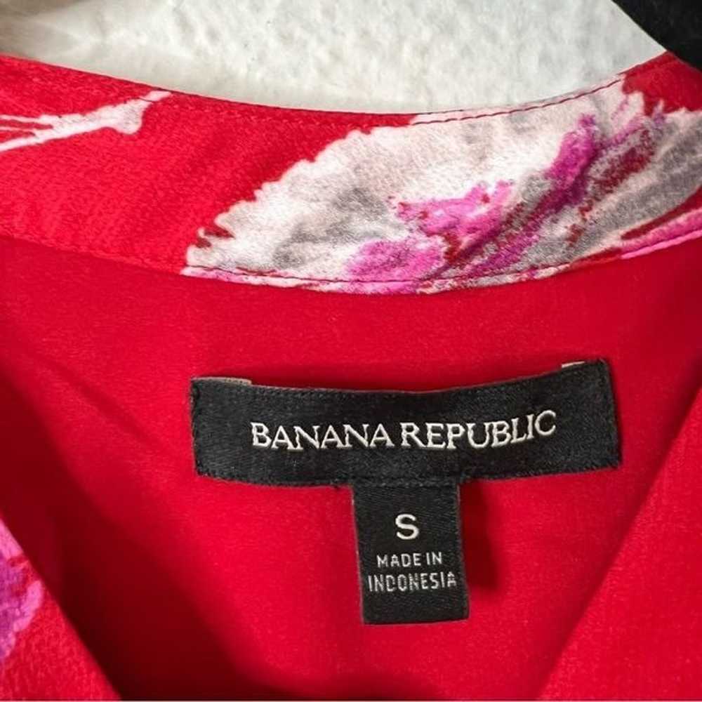 Banana Republic Floral Halter Maxi Dress Size Sma… - image 8