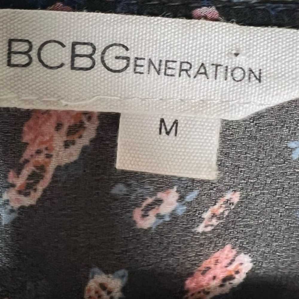BCBGeneration Sheer Romper - image 3