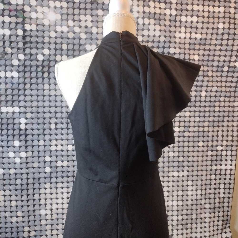 Margaux Black One-Shoulder Maxi Dress - image 6