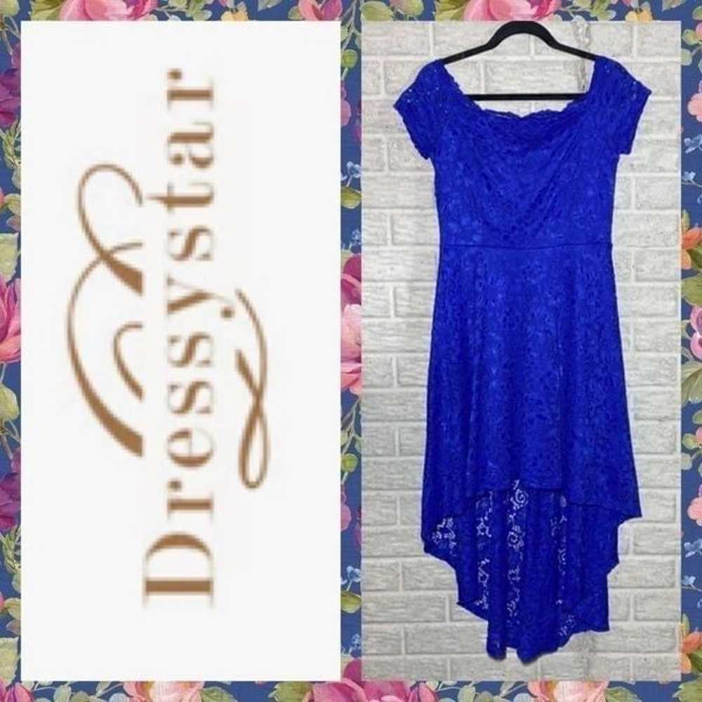 Dressystar Blue Dress Women's Size Large - image 1