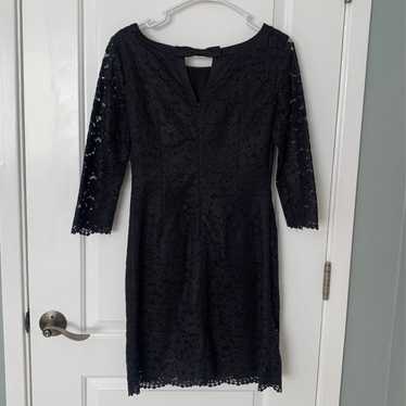 Lilly Pulitzer Black Lace Dress