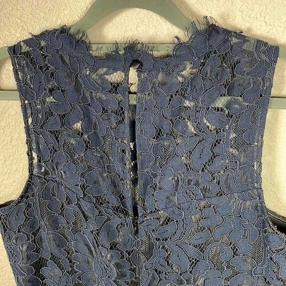 New Eliza J High Neck Lace Sheath Dress Sleeveles… - image 7