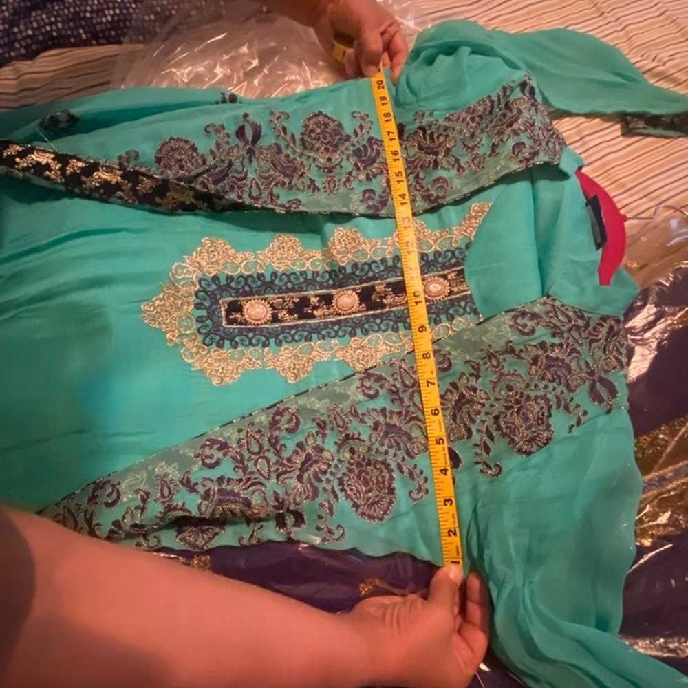 Indian pakistani stitched suit wedding d - image 2