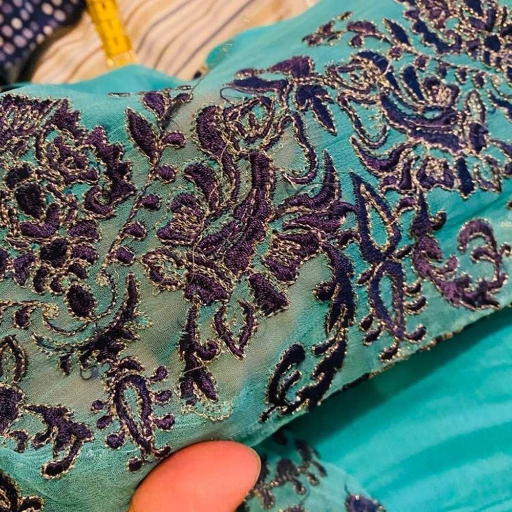 Indian pakistani stitched suit wedding d - image 4