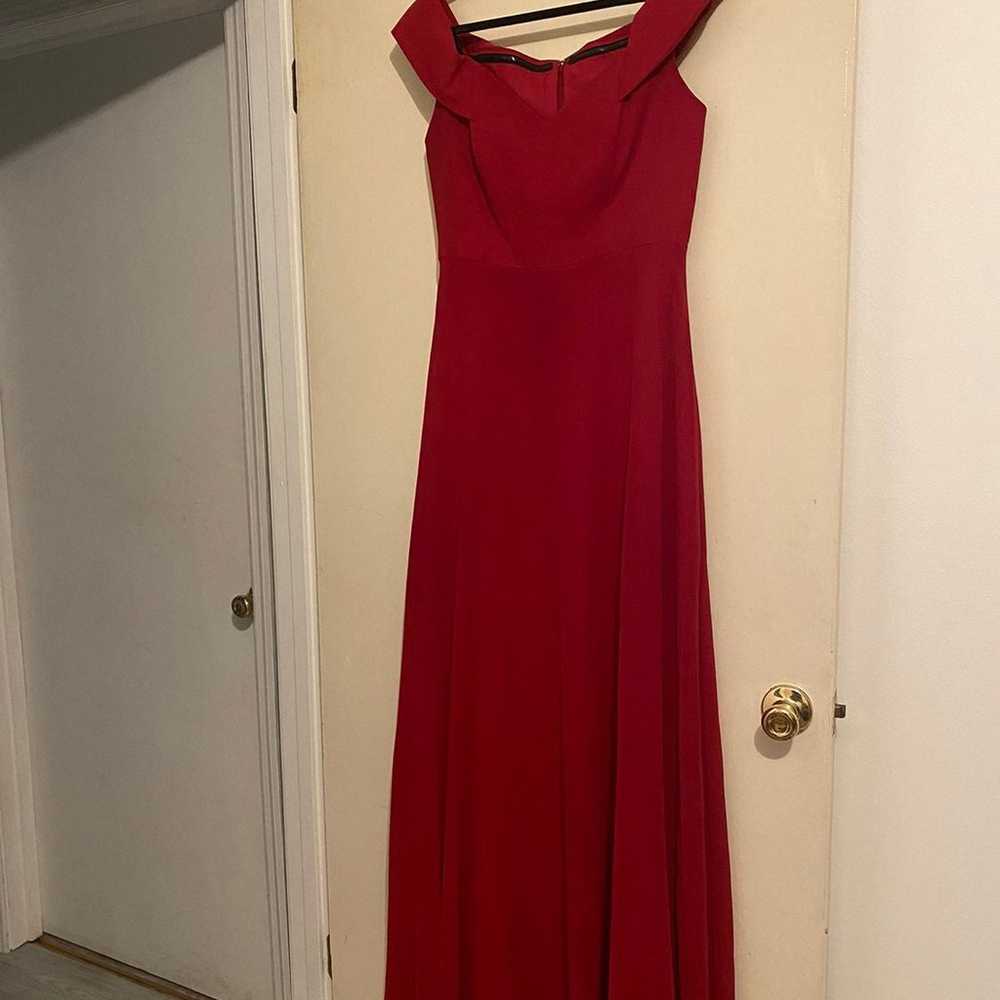 Red Bridesmaid Dress - image 2
