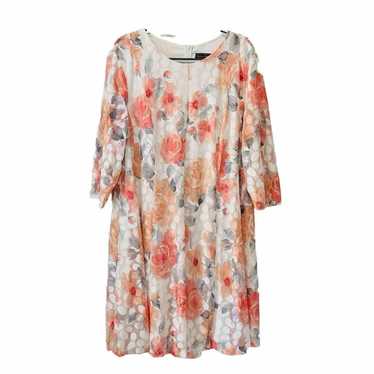 22W Jessica Howard Beautiful Floral Sheer Stretchy
