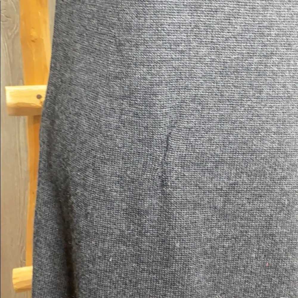 Eileen Fisher Merino Wool Grey Dress XS - image 6