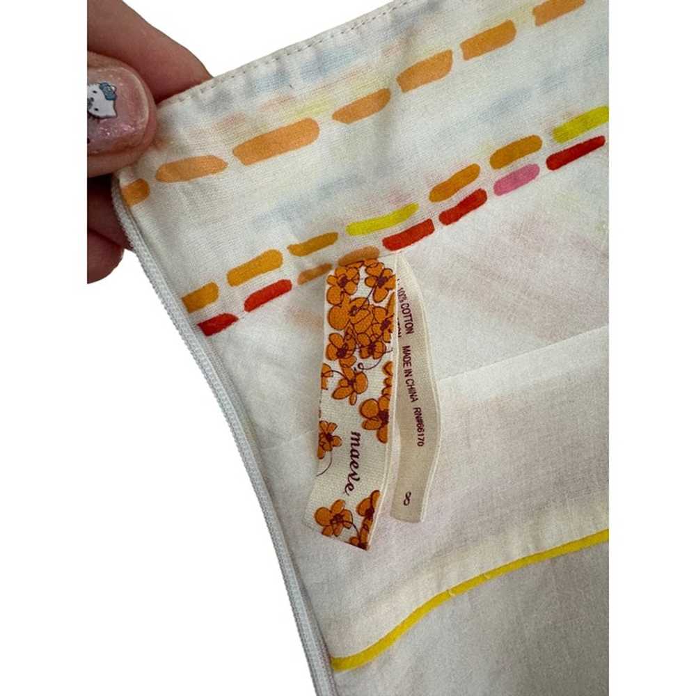 Anthropologie MAEVE Confetti Striped Halter Flowy… - image 7