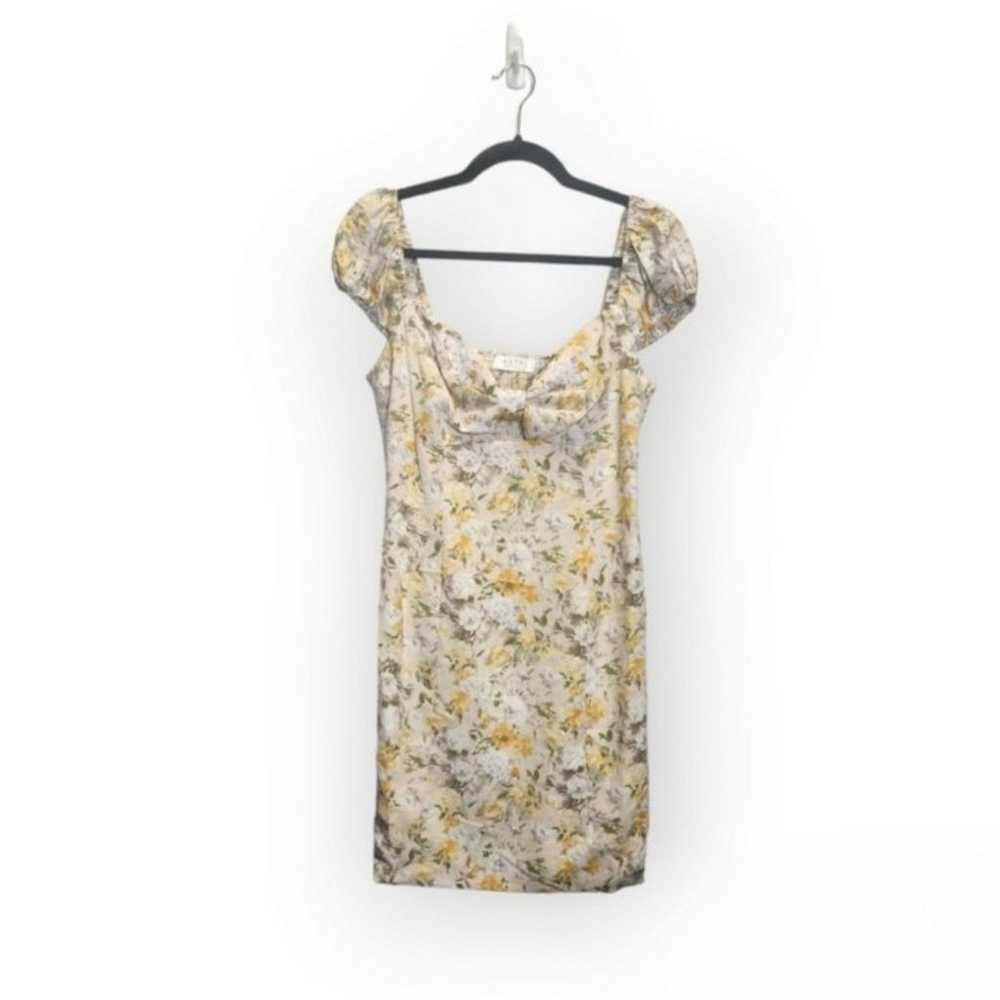 Astr the Label Cap Sleeve Floral Minidress Size L… - image 3