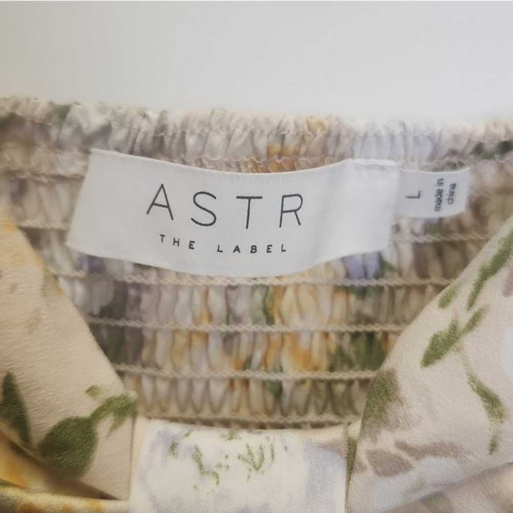Astr the Label Cap Sleeve Floral Minidress Size L… - image 5