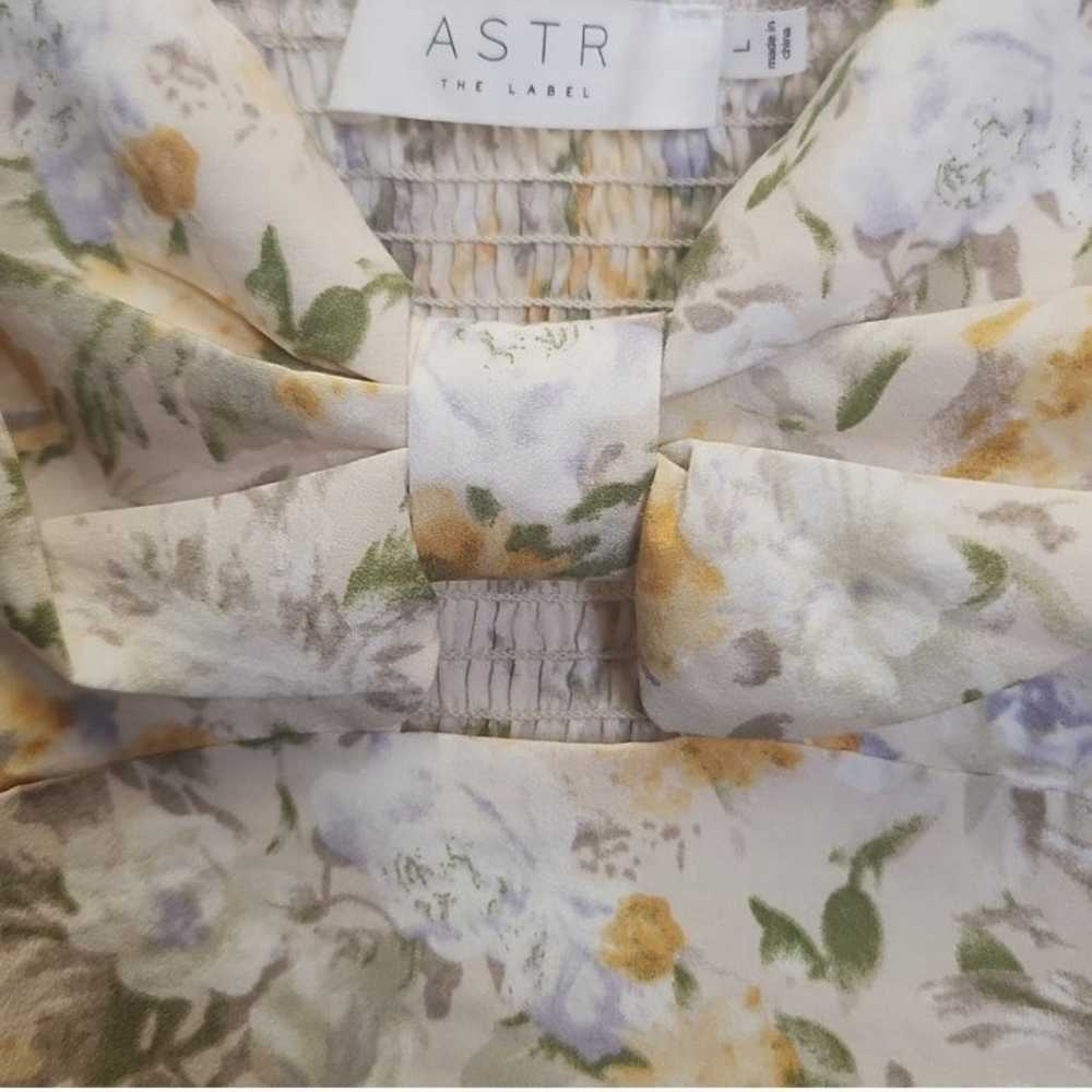 Astr the Label Cap Sleeve Floral Minidress Size L… - image 6