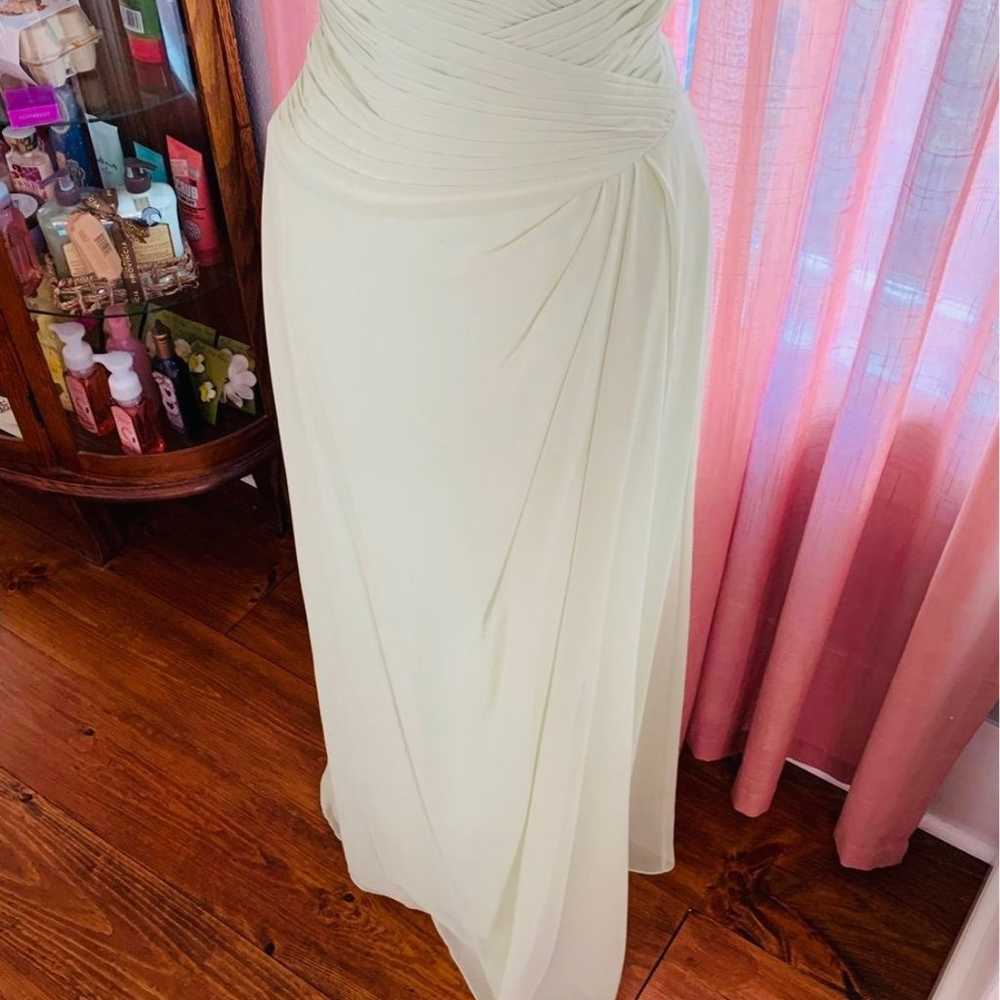 Spring Green Sweetherat Strapless Prom Dress B2 b… - image 5