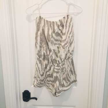 Guess MARBLED ROMPER Grey White XS - image 1