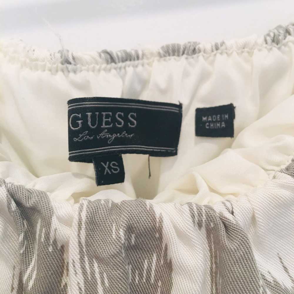 Guess MARBLED ROMPER Grey White XS - image 2