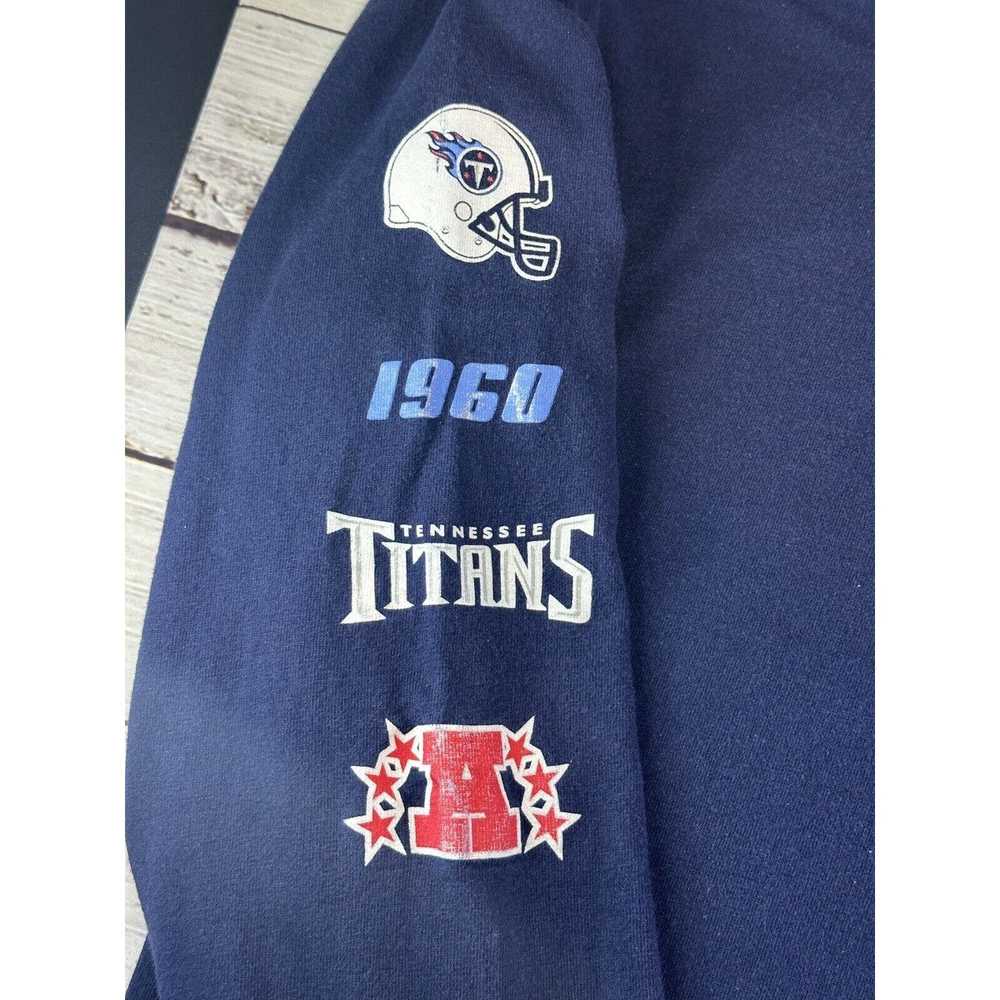 Majestic Vintage Y2K Tennessee Titans Long Sleeve… - image 3