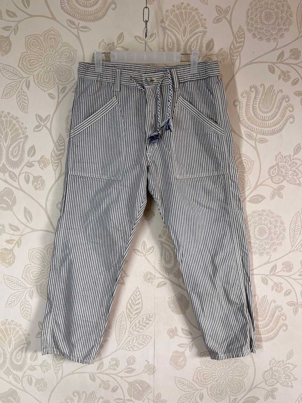 Lee × Vintage Vintage 80s Lee Hickory Casual Pants - image 1