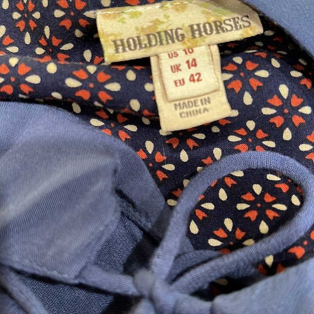 Anthropologie Holding Horses Dip Dye  Boho Long S… - image 6