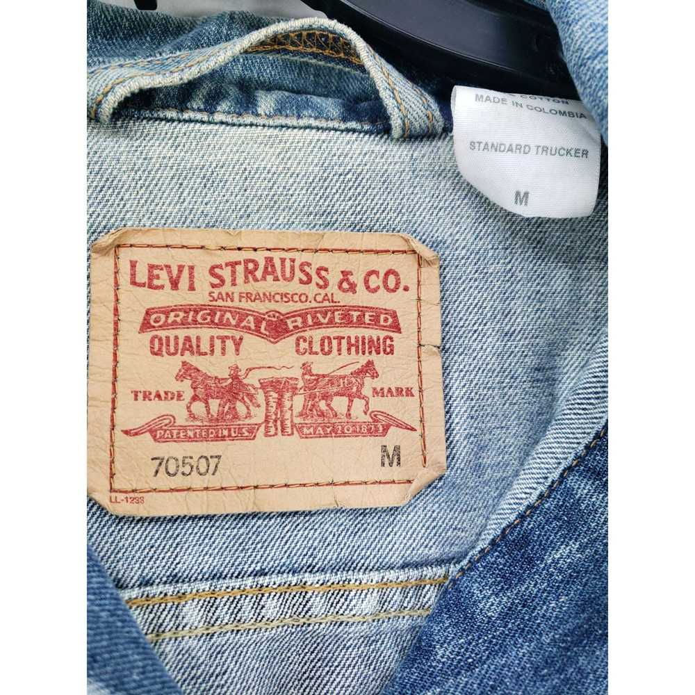 Levi's Levi Strauss Denim Standard Trucker Jacket… - image 5