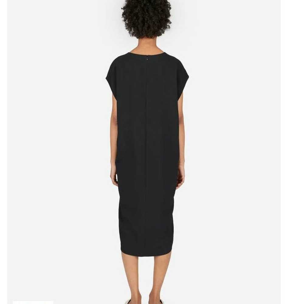 Everlane The Japanese GoWeave Cocoon Dress in Bla… - image 2