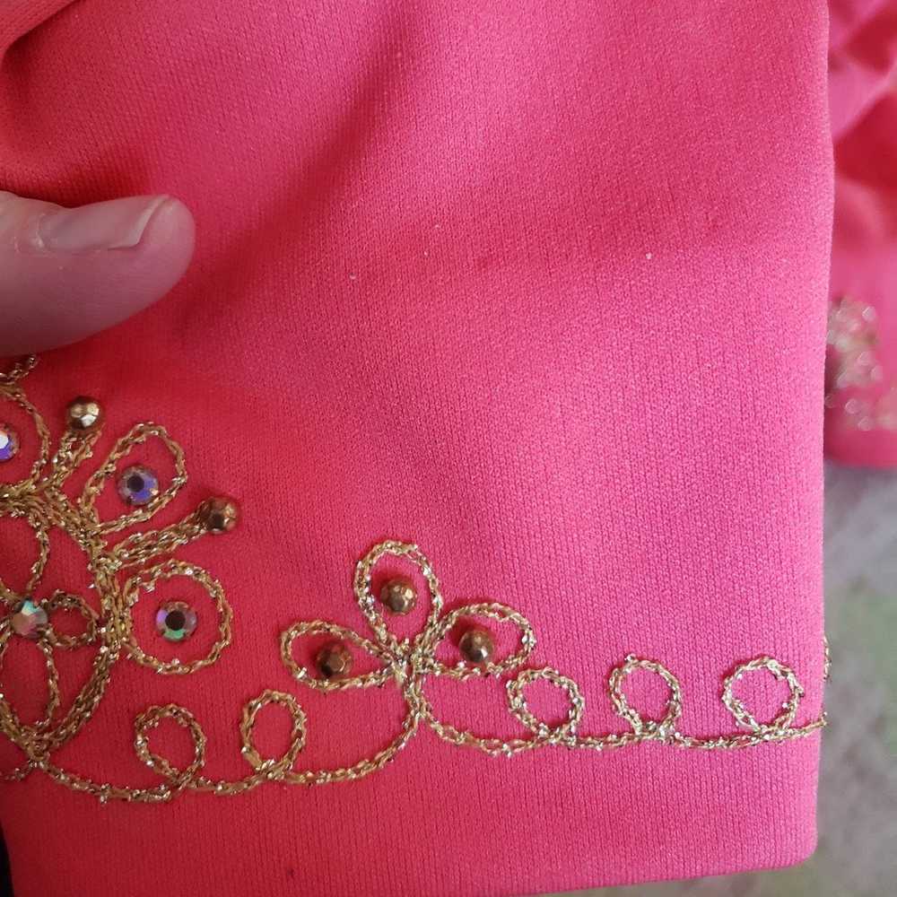 70s Pink Gown - image 10