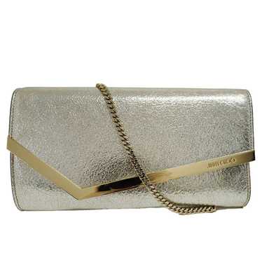 Jimmy Choo Jimmy Choo Emmie Clutch Bag Chain Shou… - image 1