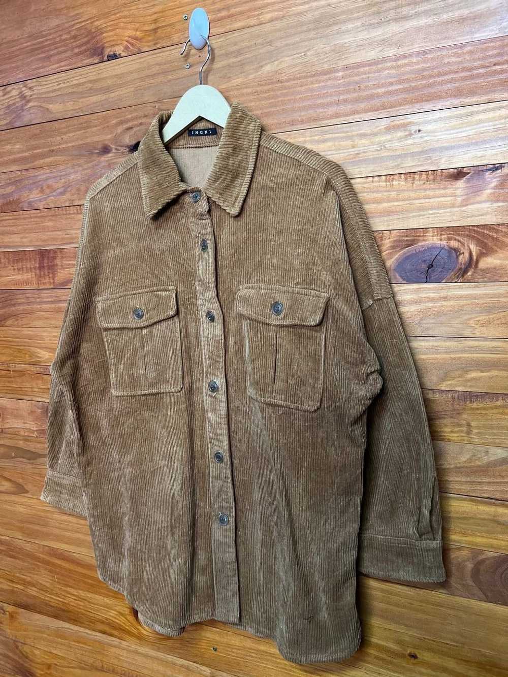 Japanese Brand INGNI CORDUROY SHACKET - image 2