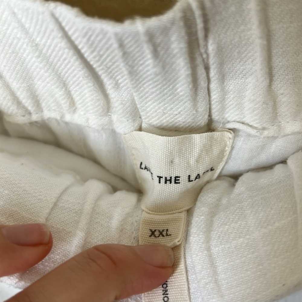 Laude the label cotton wide leg pants - image 9
