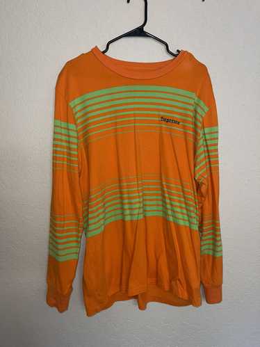 Supreme Orange and Green Supreme Long Sleeve