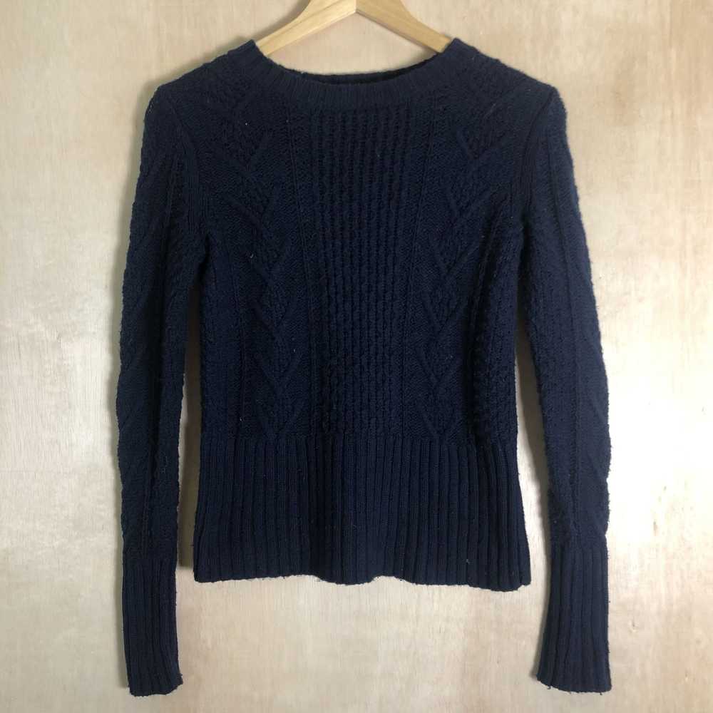 Coloured Cable Knit Sweater × Gap × Homespun Knit… - image 2