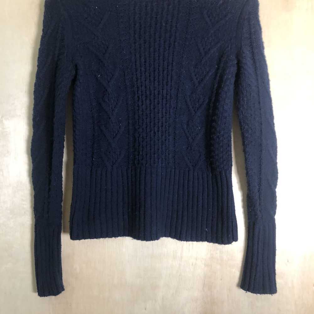 Coloured Cable Knit Sweater × Gap × Homespun Knit… - image 3