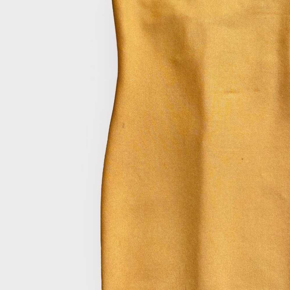 Marciano Bandage Mini Dress Orange - image 5