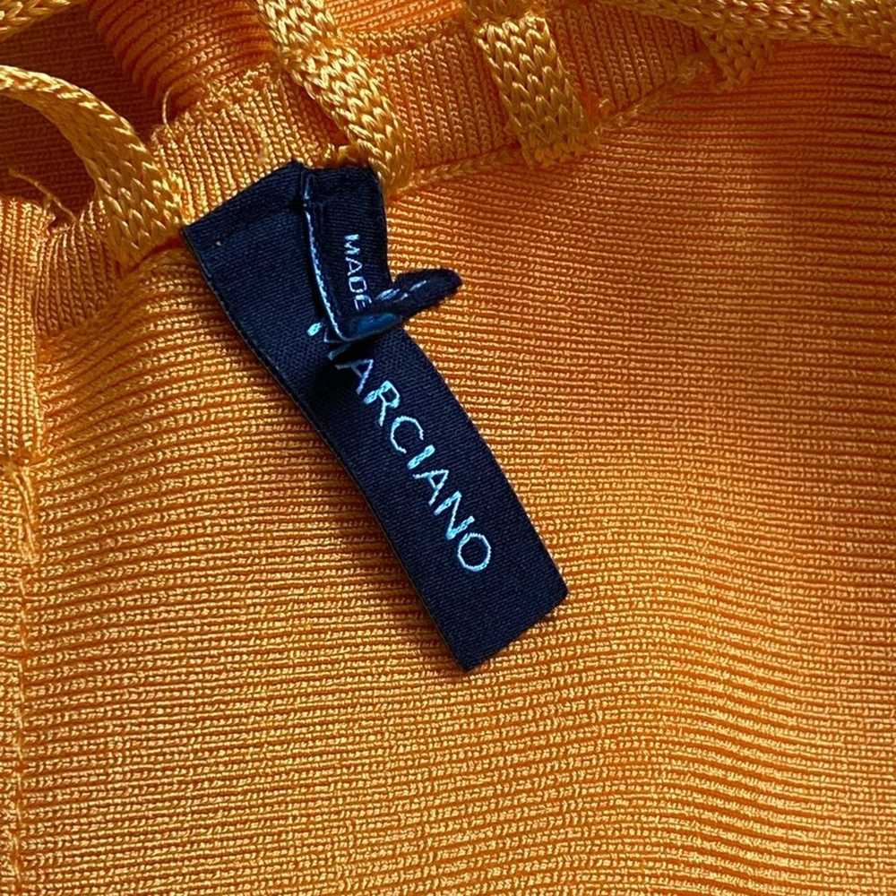 Marciano Bandage Mini Dress Orange - image 8
