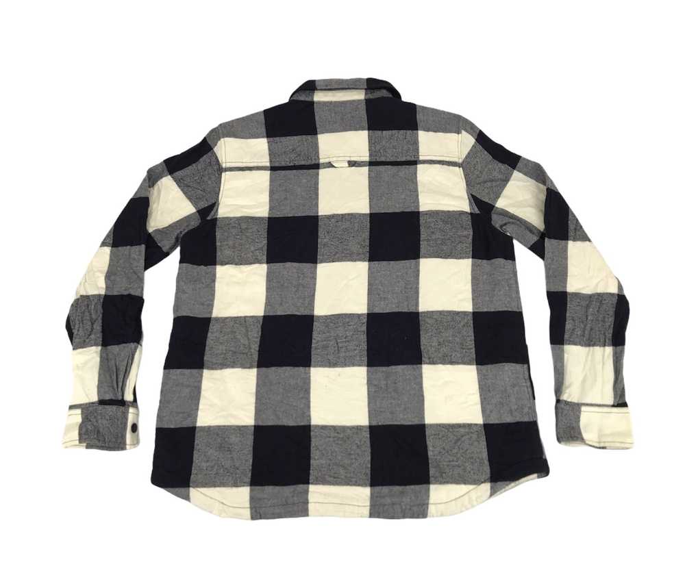 Hype × Japanese Brand × Streetwear Sherpa Flannel… - image 2