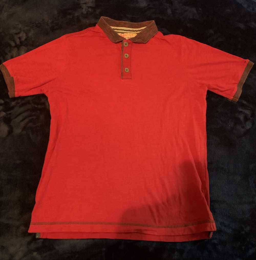 Hawke & Co. × Streetwear × Vintage Red Polo Stree… - image 1