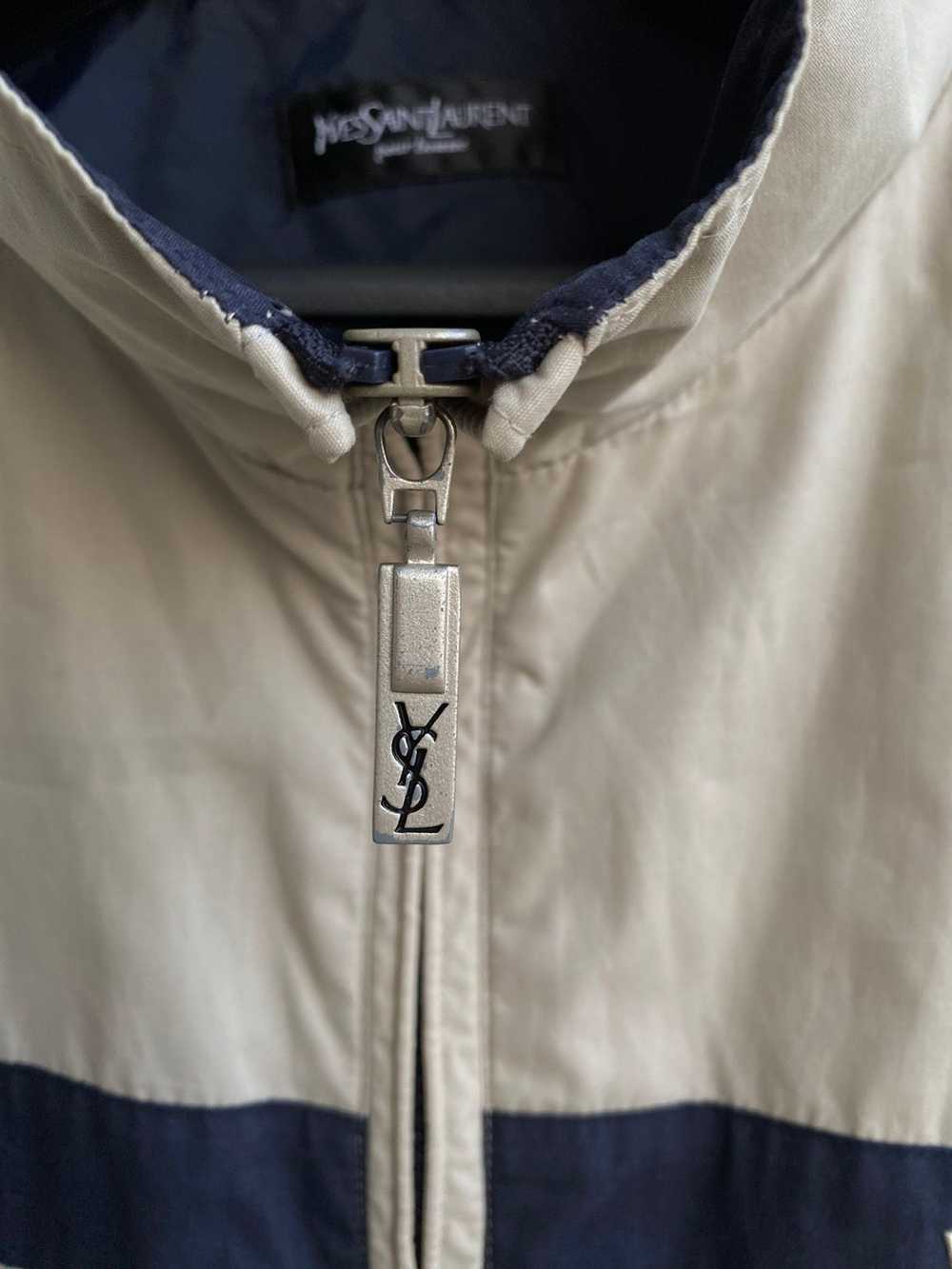 Vintage × Yves Saint Laurent Beige YSL Jacket Sum… - image 3