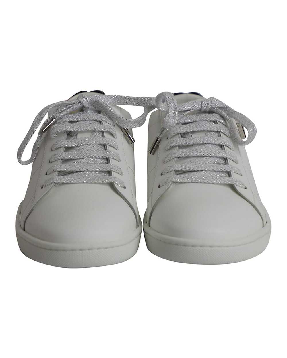 Yves Saint Laurent Classic Court Sneakers in Whit… - image 2