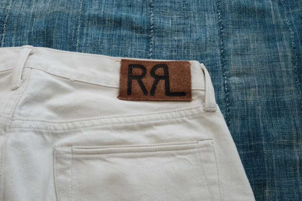 RRL Ralph Lauren Double RL Japanese Denim in Ecru - image 9