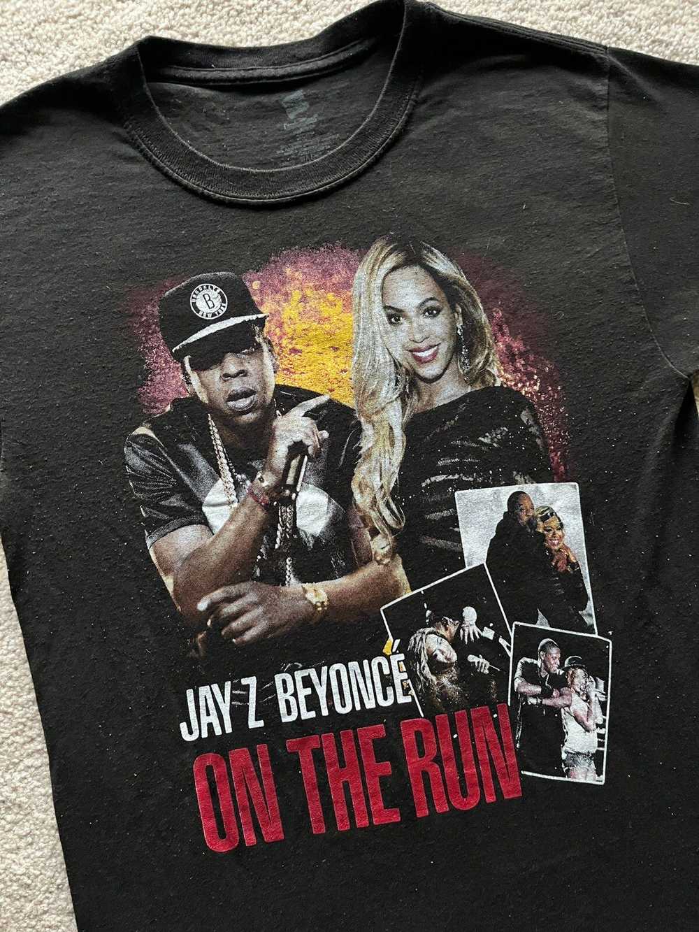 Beyonce × Jay Z × Tour Tee Beyonce Jay-Z On The R… - image 2