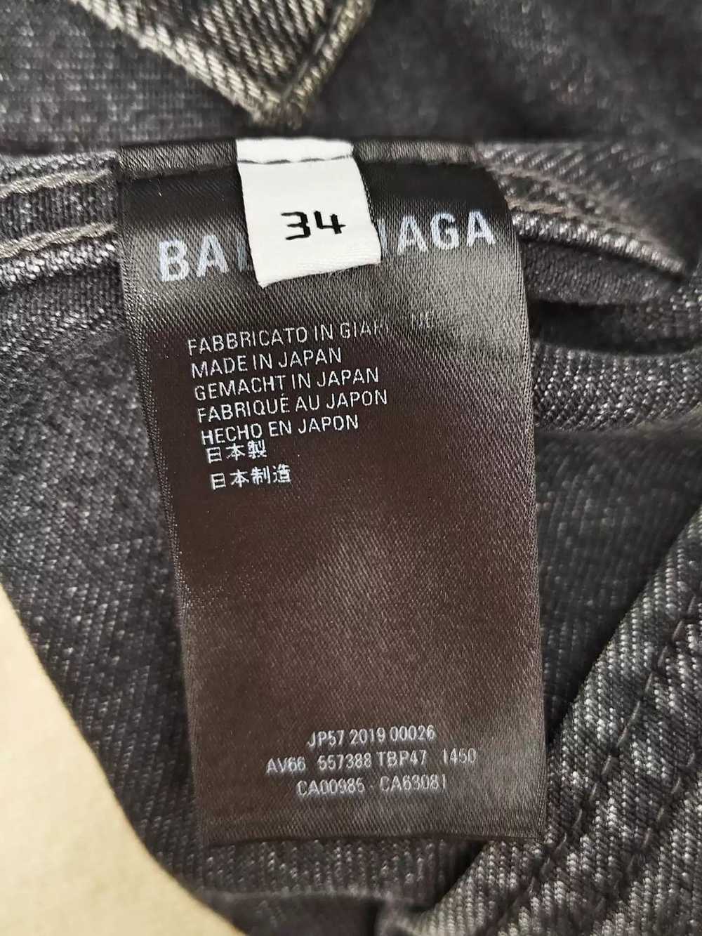 Balenciaga Balenciaga Grey Red Logo Washed Old de… - image 5