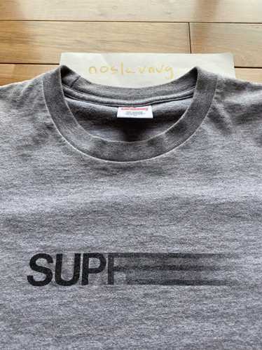 Supreme Supreme Motion Logo Tee Grey Size M