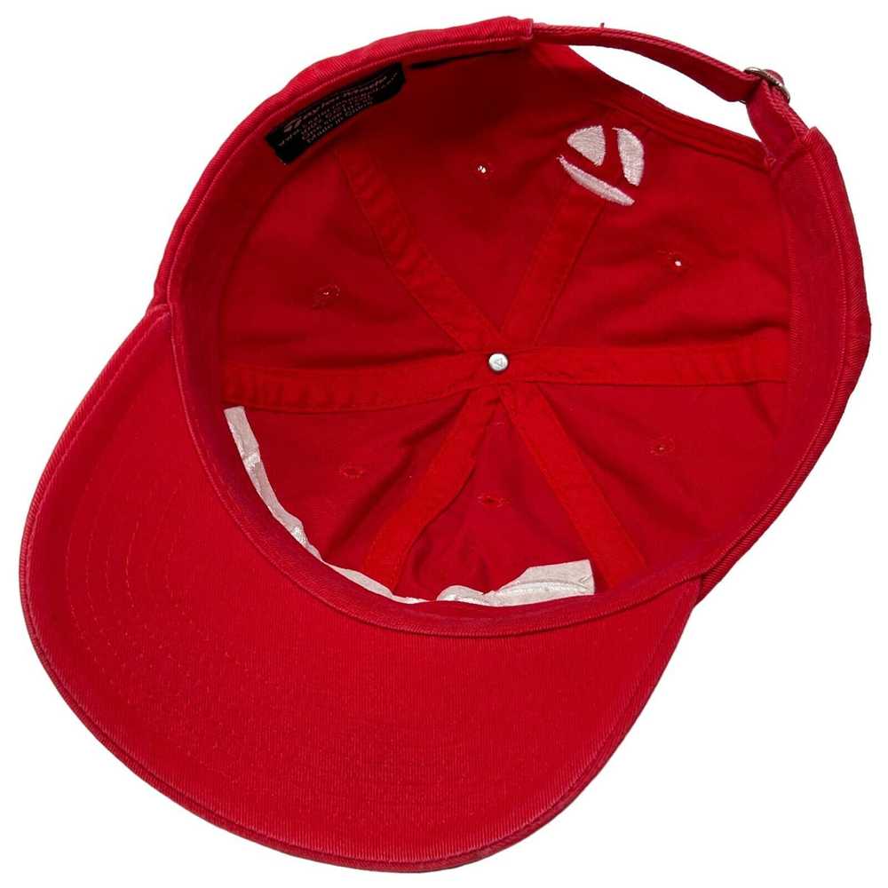 Tailor Made TaylorMade Dad Hat Red Golf Golfer Go… - image 4