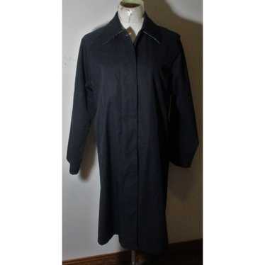 Vintage Women's PANACHE Navy Blue All-Season Coat… - image 1