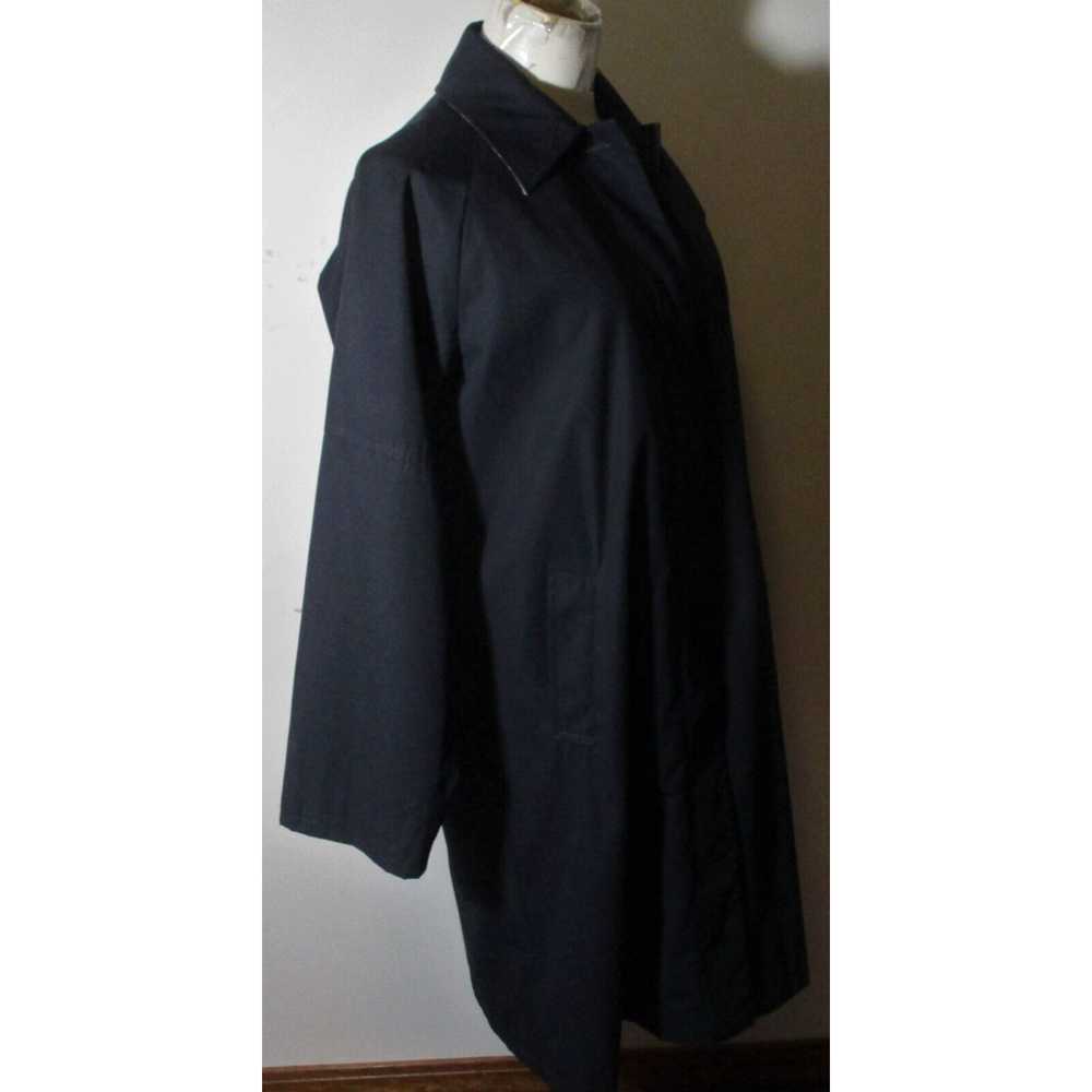 Vintage Women's PANACHE Navy Blue All-Season Coat… - image 3